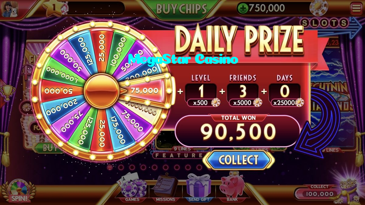 MegaStar Casino casino presented on mobile device in Pakistan with slots and live games
